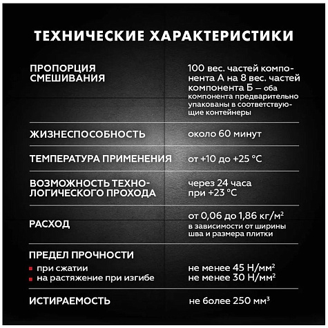 Затирка эпоксидная ЦЕРЕЗИТ, СЕ89 натура №841 2.5кг купить в СОМ
