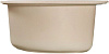 Мойка каменная Mixline ML-GMS101 Стандарт, d480 х190 мм, врезная, бежевый купить в СОМ