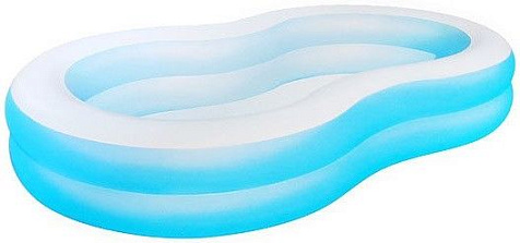 Бассейн надувной Bestway 54117  262х157х46см The Big Lagoon прямоугольный купить в СОМ