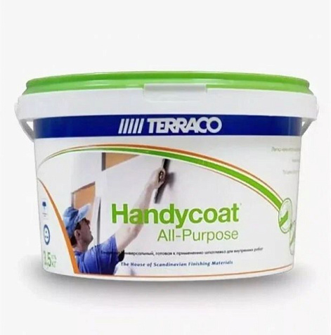 Шпатлевка универсальная готовая Handycoat All-Purpose, 3,5 кг купить в СОМ