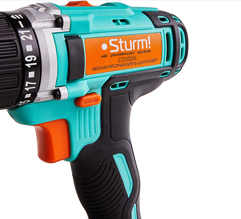 Шуруповерт STURM CD3224L, 24 В, Li-ion, 2.0 А/ч купить в СОМ