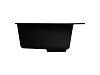 Мойка каменная Mixline ML-GMU01, d475 х170 мм, врезная, черный купить в СОМ