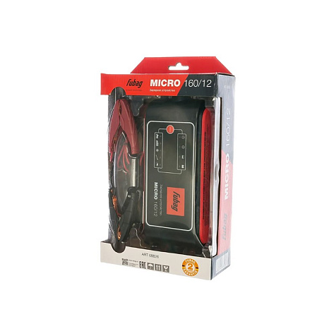 Зарядное устройство FUBAG MICRO 160/12, 220В, 12В, 6-160 А/ч, 160Вт купить в СОМ